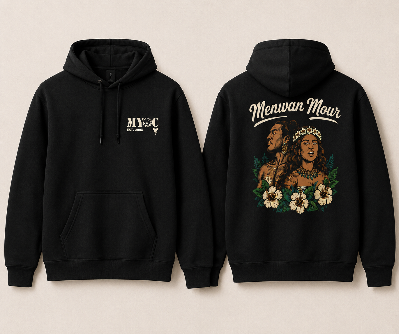 MYOC Hoodie with color graphic