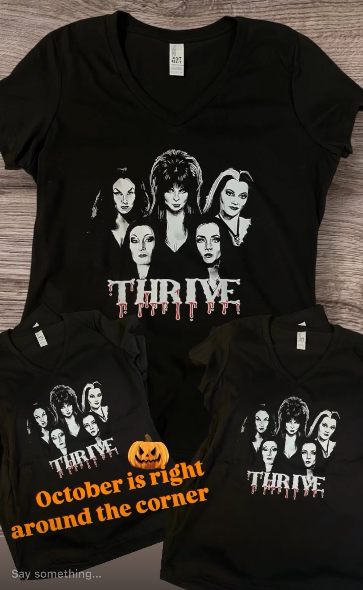 Thrive Halloween, Brides of the dark V-Neck Shirt