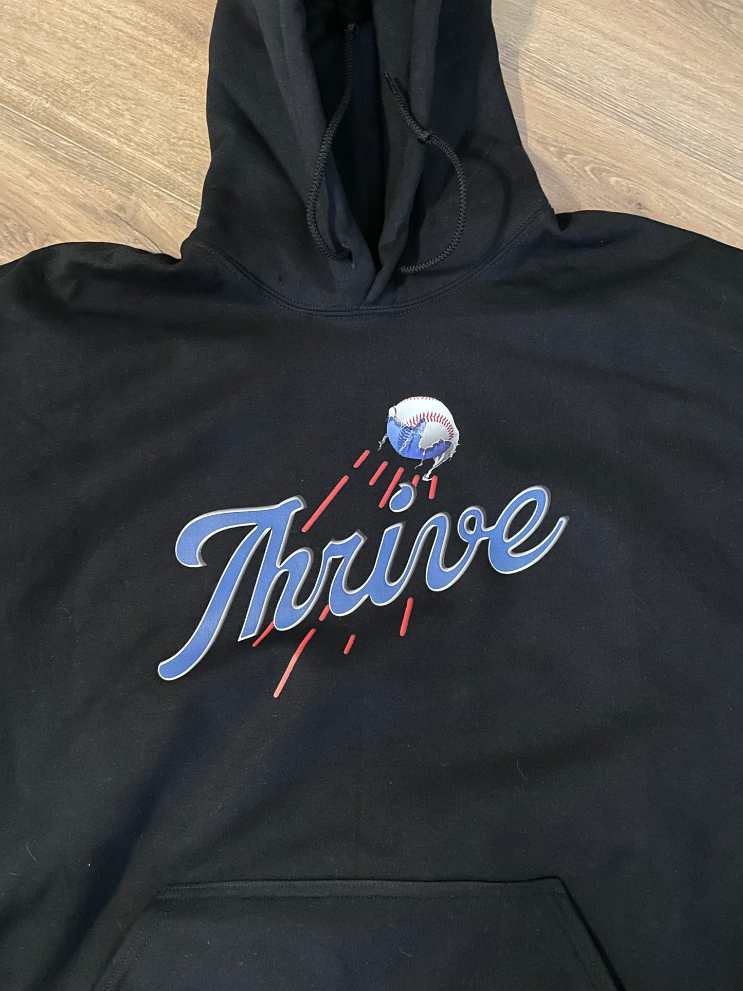 Thrive Healthcare Dodger Themed Hoodie