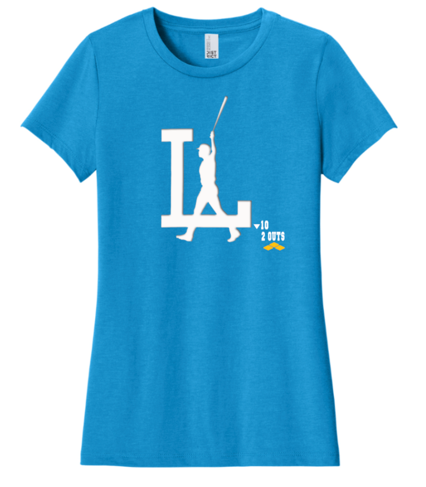 LA Dodgers Freeman bases loaded Womens