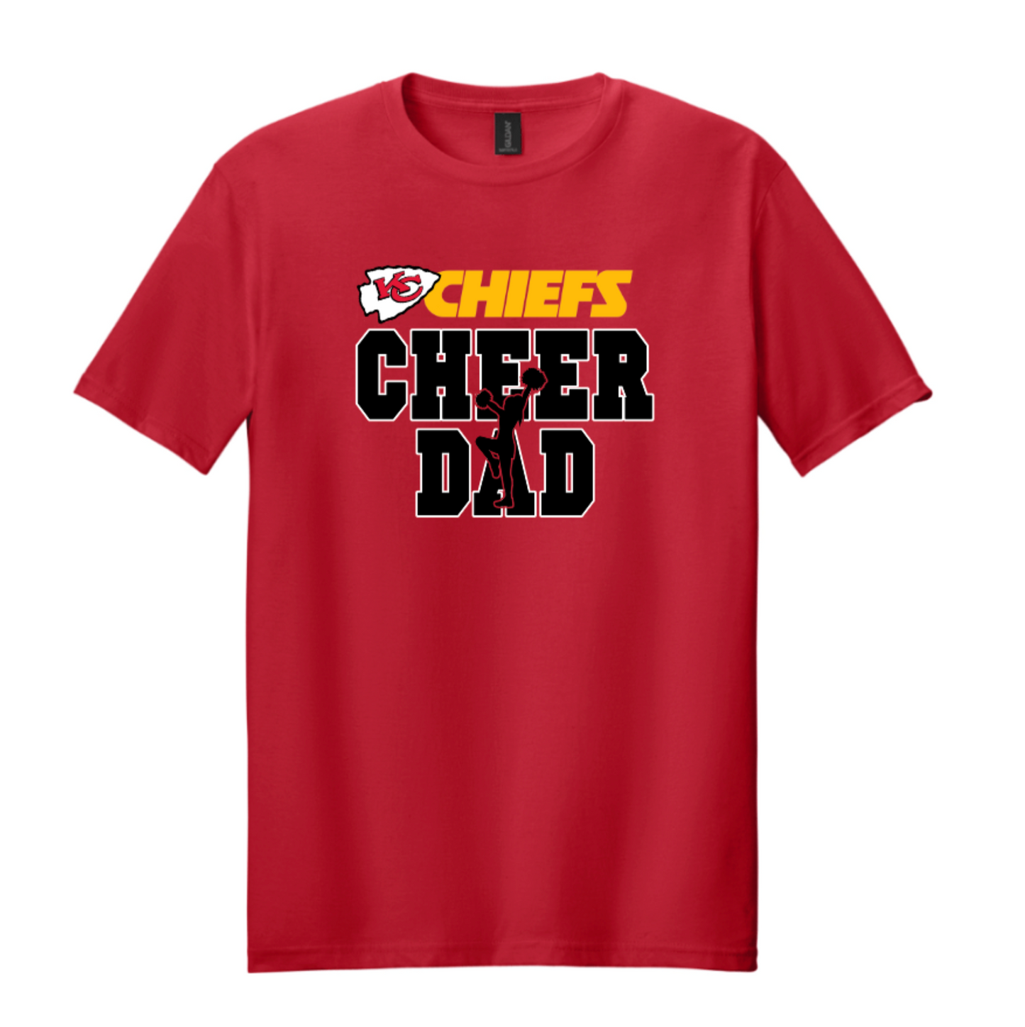 KC Chiefs Cheer Mom and Dad