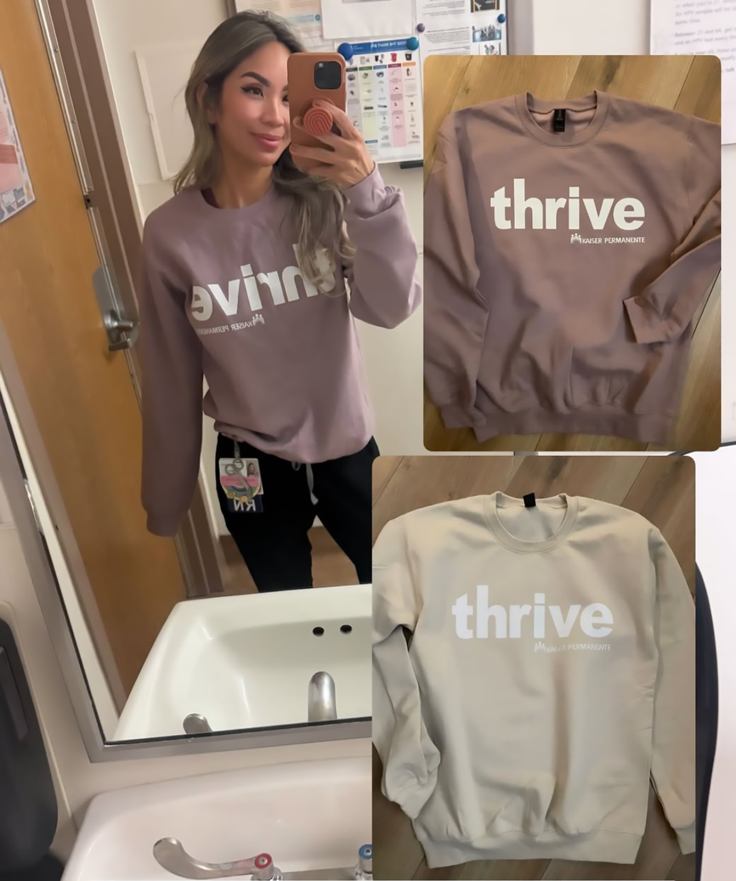 Nurse crew neck sweatshirt, RN, Nursing student, ICU, NICU, Healthcare,