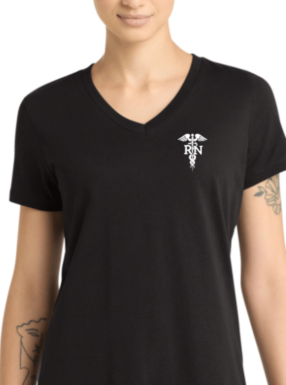 Labor & Delivery v neck short sleeve