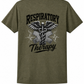 Olive Military Green Short sleeve Respiratory Shirt