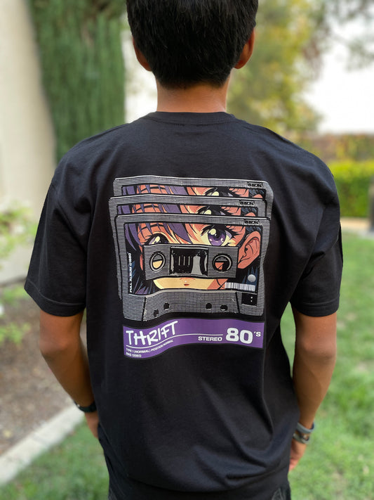 Cassette tape Thrift Apparel shirt