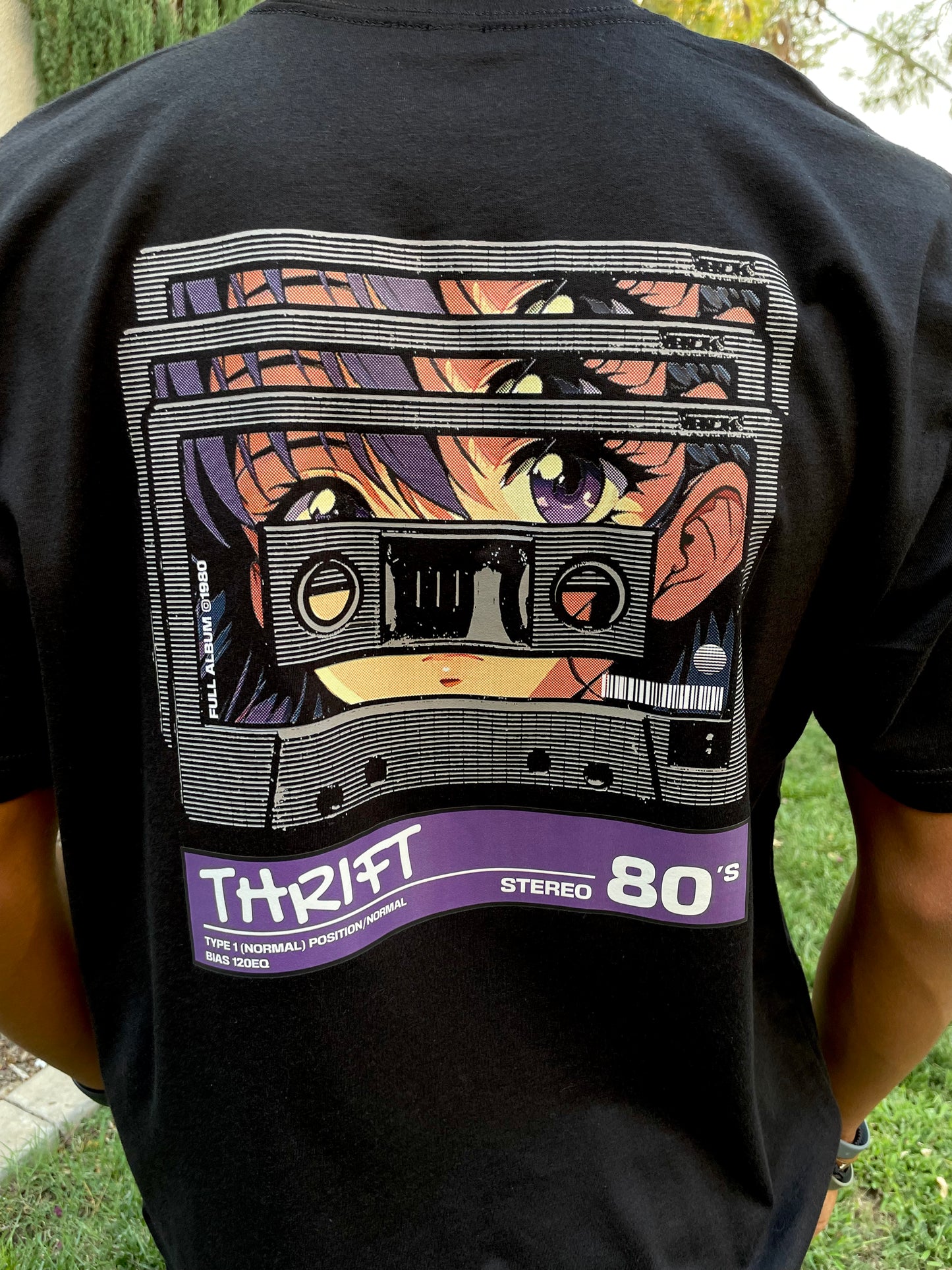 Cassette tape Thrift Apparel shirt