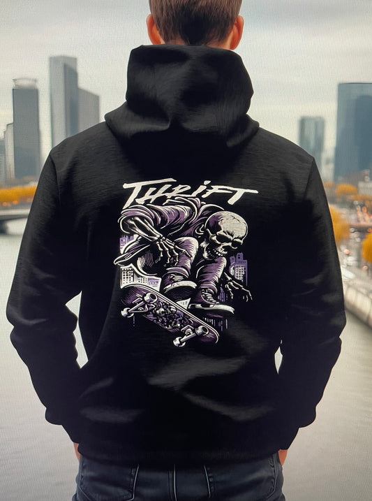 Skate skeleton Hoodie