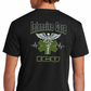 Short sleeve, Black crew neck ICU shirt