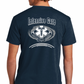 Short sleeve Navy Blue Crew Neck ICU shirt