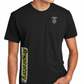 Black Short Sleeve Flag Respiratory Shirt