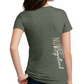 Womens Registered Nurse shirtsleeve crew Neck