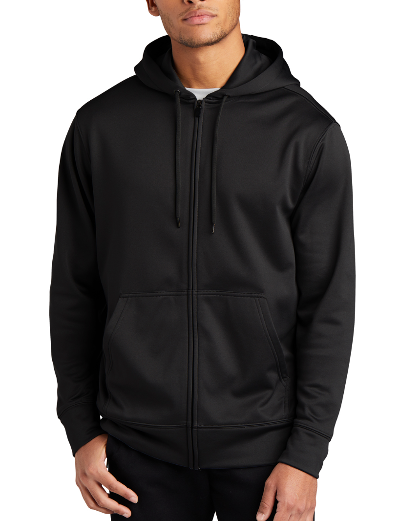 Mens Sport tek zip hoodies