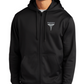 Black Blue Mens Respiratory Sport tek Zip Hoodie