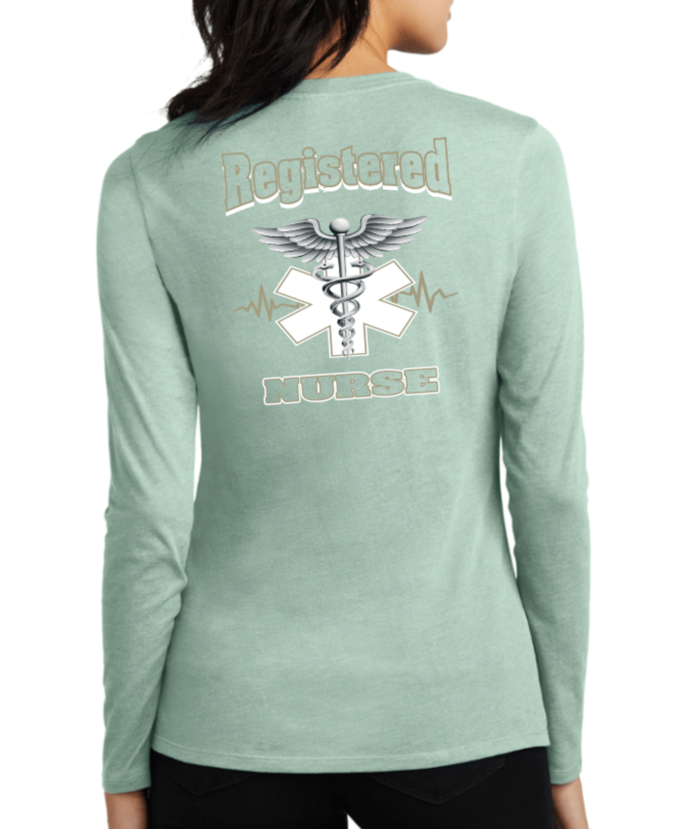 Womens RN long sleeve, Nurse, Registered Nurse