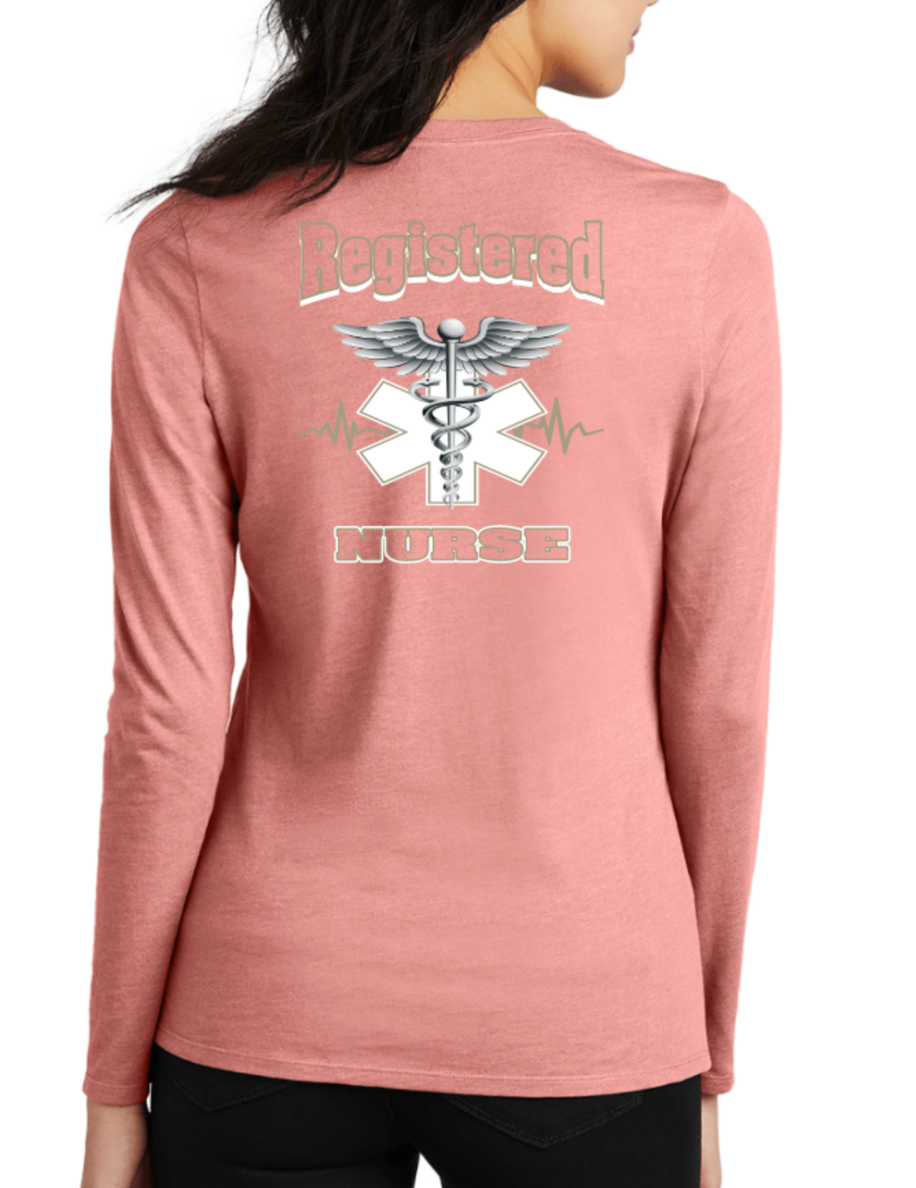 Womens RN long sleeve, Nurse, Registered Nurse