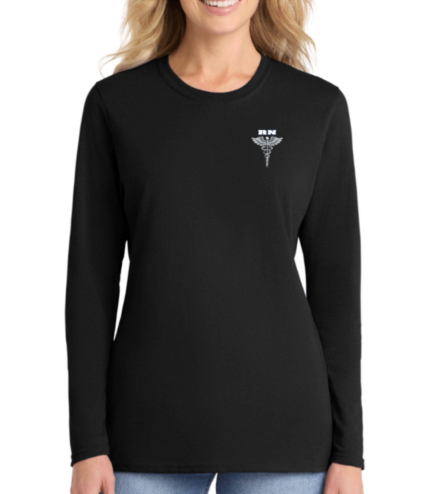 Womens RN long sleeve, Nurse, Registered Nurse