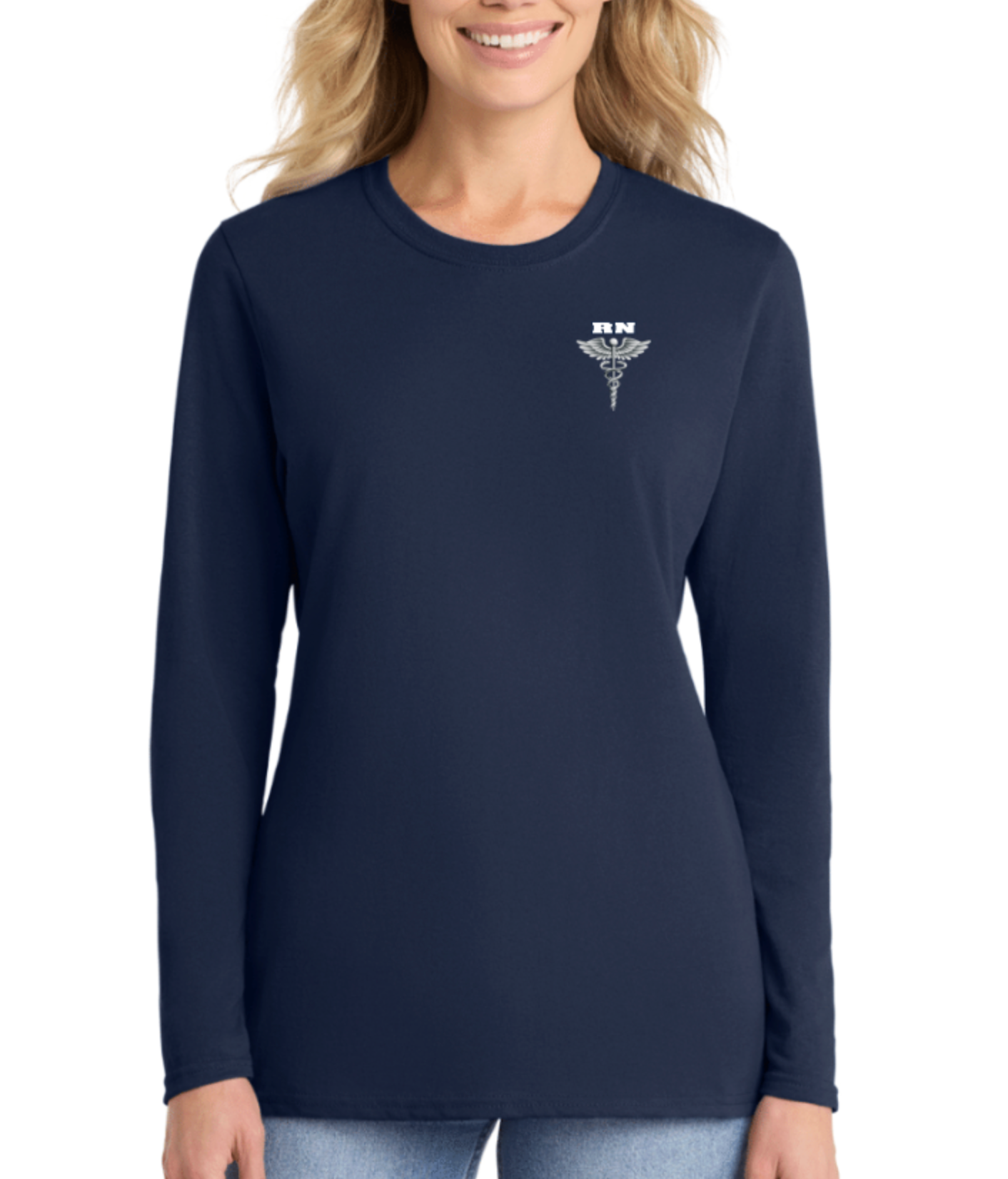 Womens RN long sleeve, Nurse, Registered Nurse