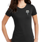 Womens Registered Nurse shirtsleeve crew Neck