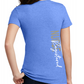 Womens Registered Nurse shirtsleeve crew Neck