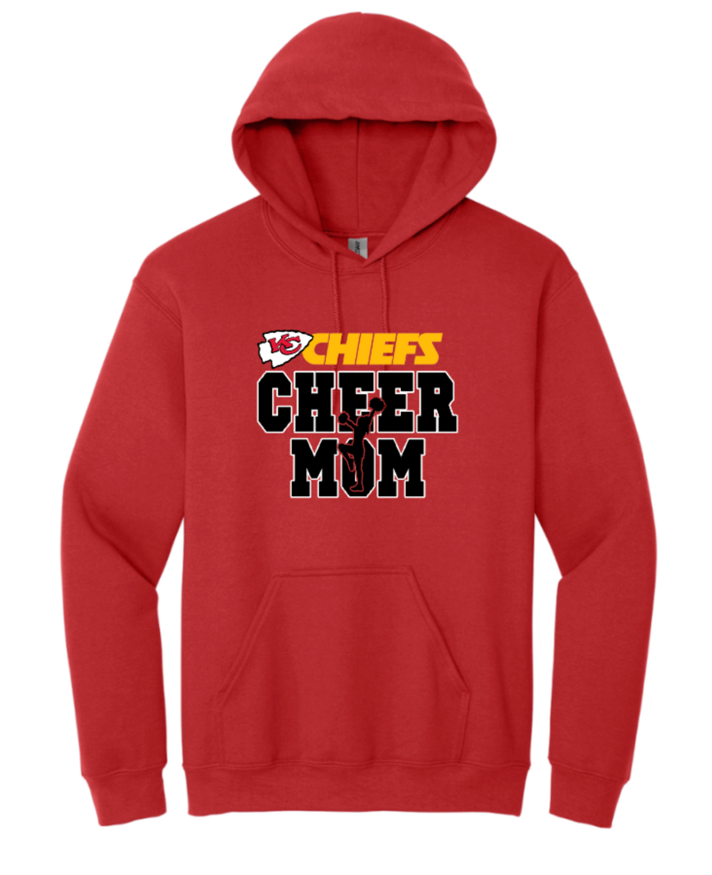 KC Chiefs Cheer Mom and Dad