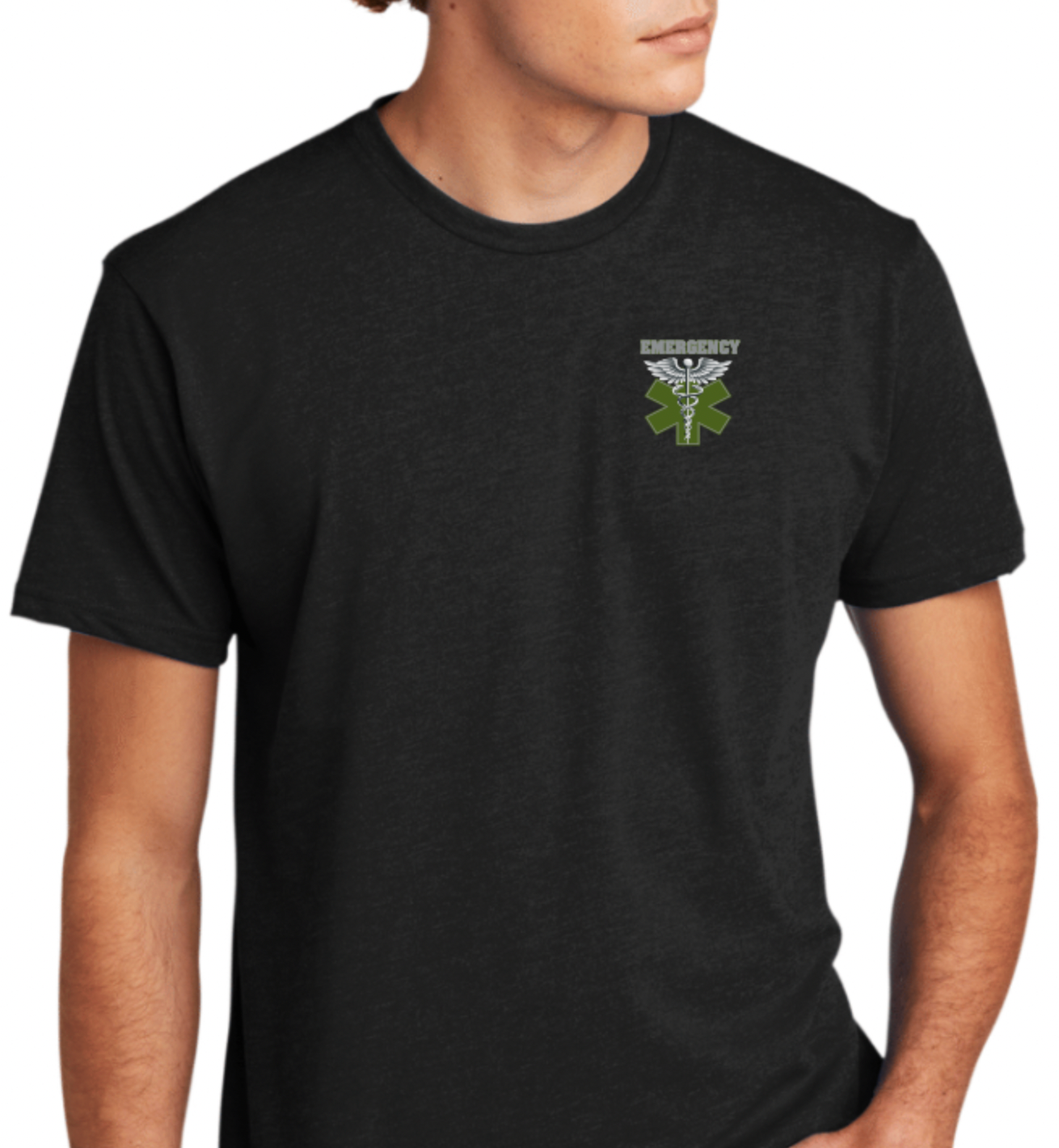 Black Short sleeve ER shirt