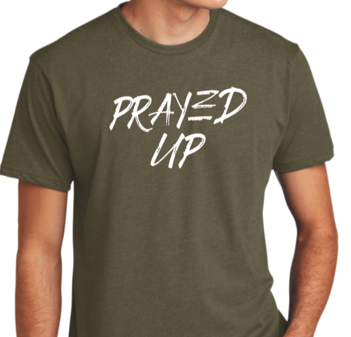 Prayed Up Short sleeve Next level t-shirt