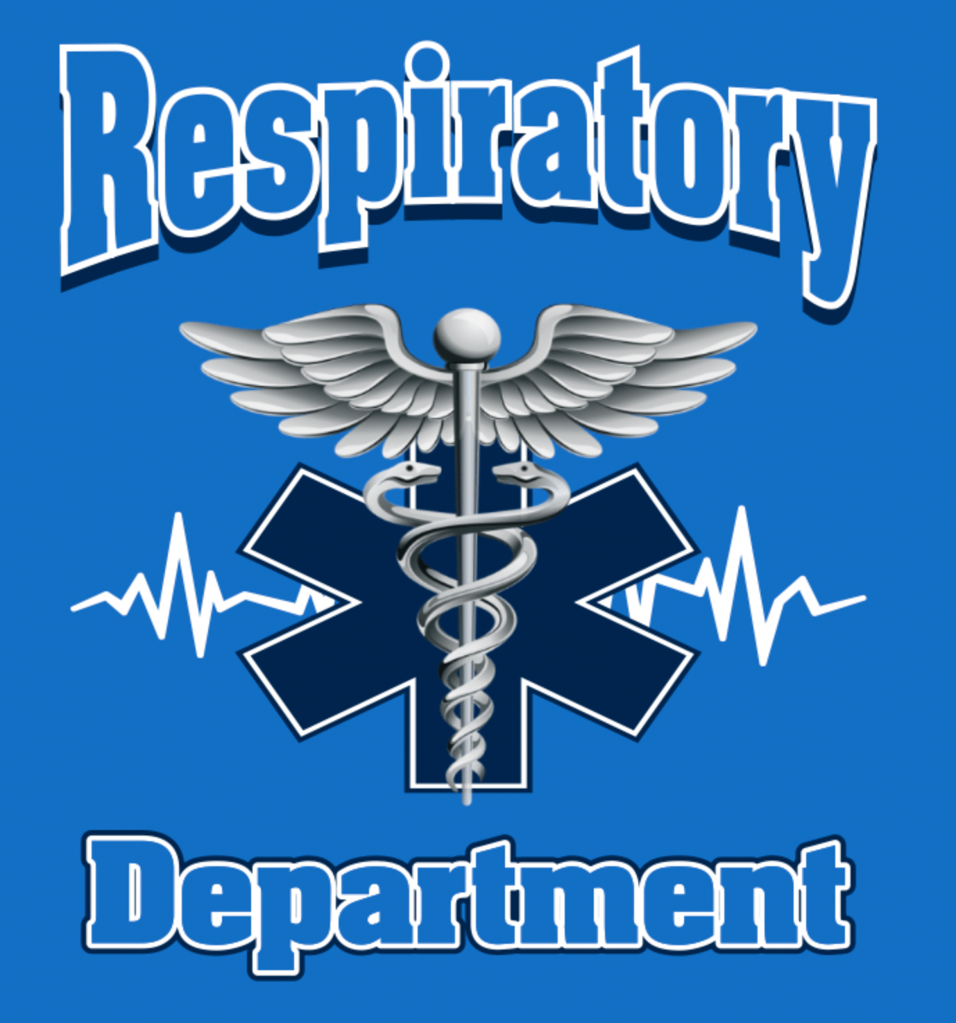 Heather Cool Blue Short sleeve Respiratory shirt