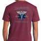 Heathered Maroon Short sleeve Respiratory shirt