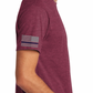 Heathered Maroon Short sleeve Respiratory shirt