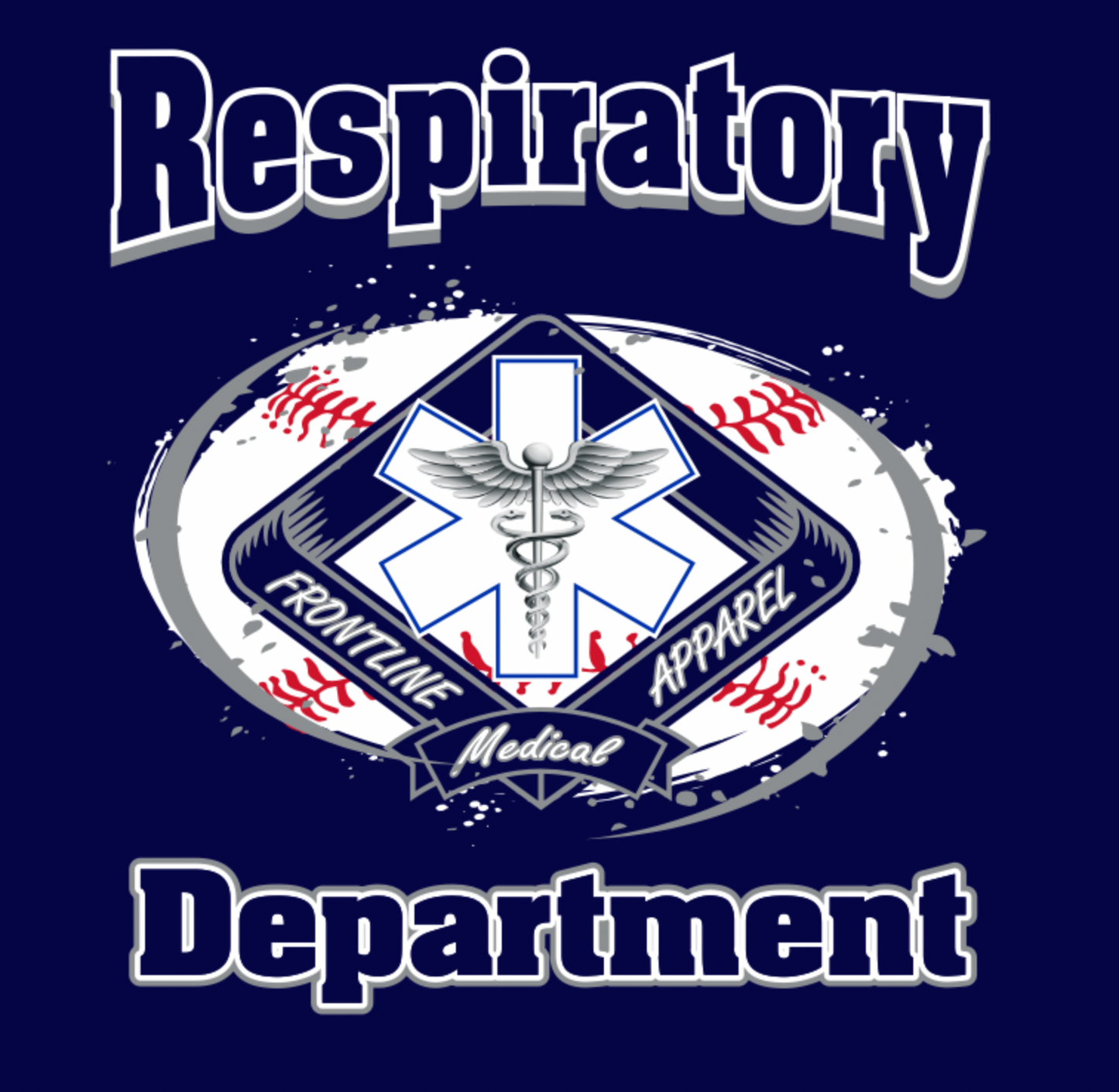 Baseball Theme Short sleeve Respiratory shirt